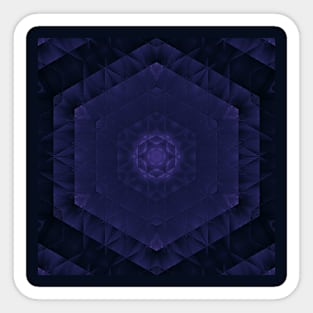 Purple Vintage Wallpaper Mandala Goth Sticker